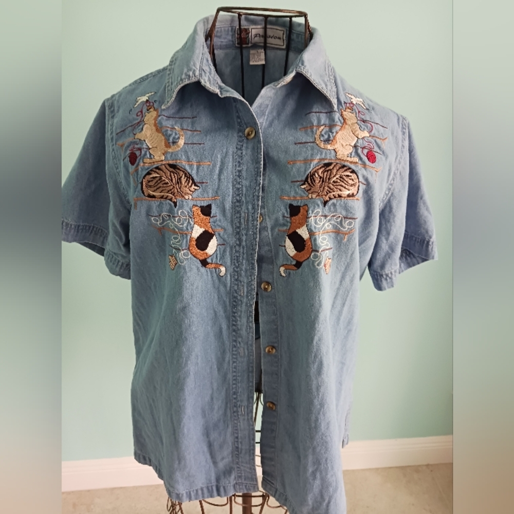 Vintage Jean Shirt